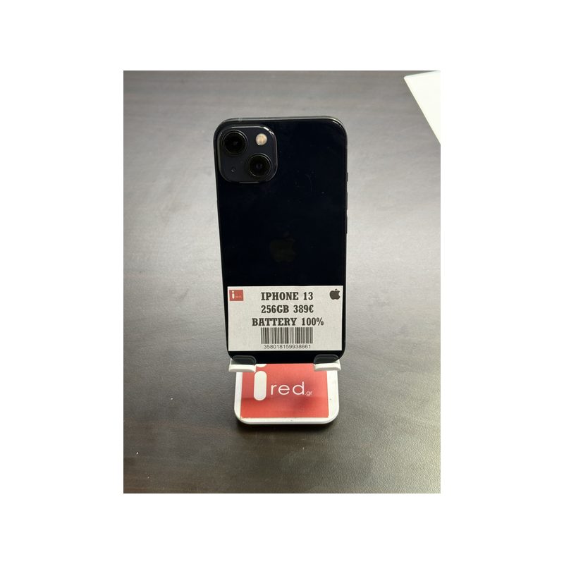 IPHONE 13 256GB BLACK ΜΕΤΑΧΕΙΡΙΣΜΕΝΟ