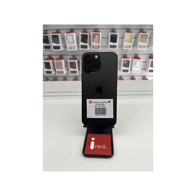 IPHONE 14-PRO-MAX 128GB BLACK ΜΕΤΑΧΕΙΡΙΣΜΕΝΟ