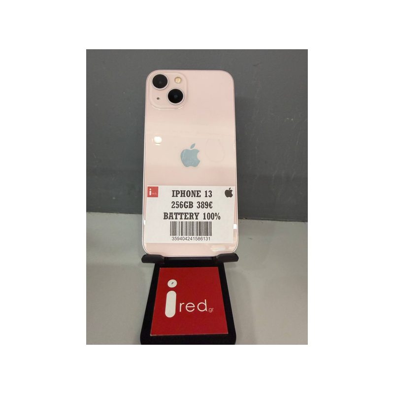 IPHONE 13 256GB PINK ΜΕΤΑΧΕΙΡΙΣΜΕΝΟ
