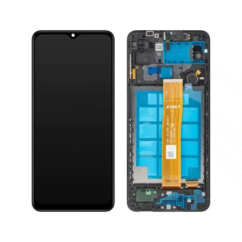 LCD & DIGITIZER WITH FRAME - SAMSUNG GALAXY A12 (A125) OEM