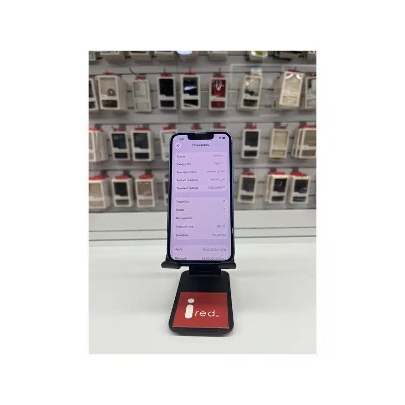 IPHONE 13-MINI 128GB BLUE ΜΕΤΑΧΕΙΡΙΣΜΕΝΟ