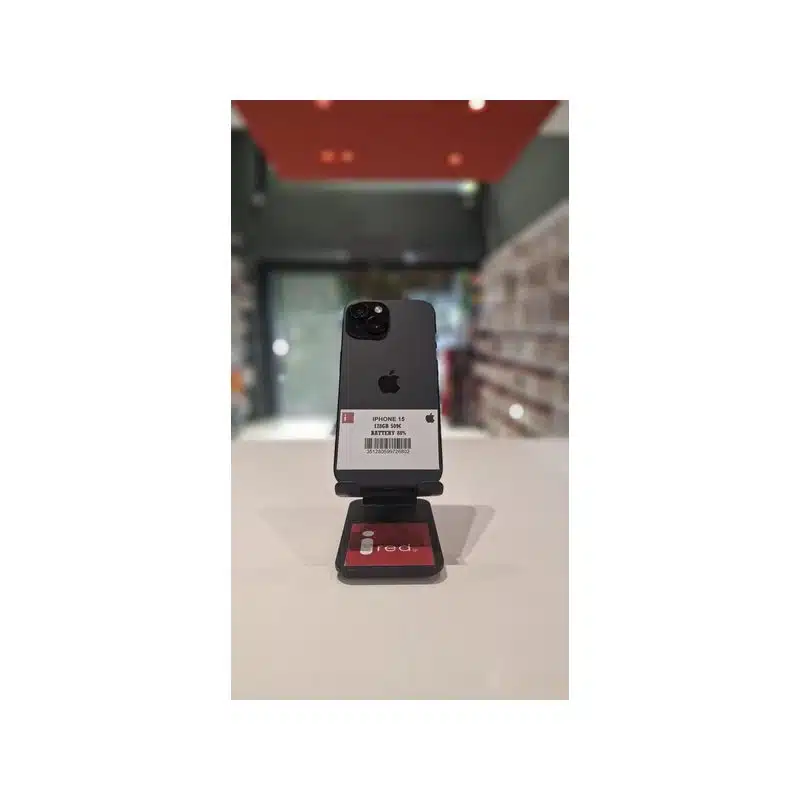 IPHONE 15 128GB BLACK ΜΕΤΑΧΕΙΡΙΣΜΕΝΟ