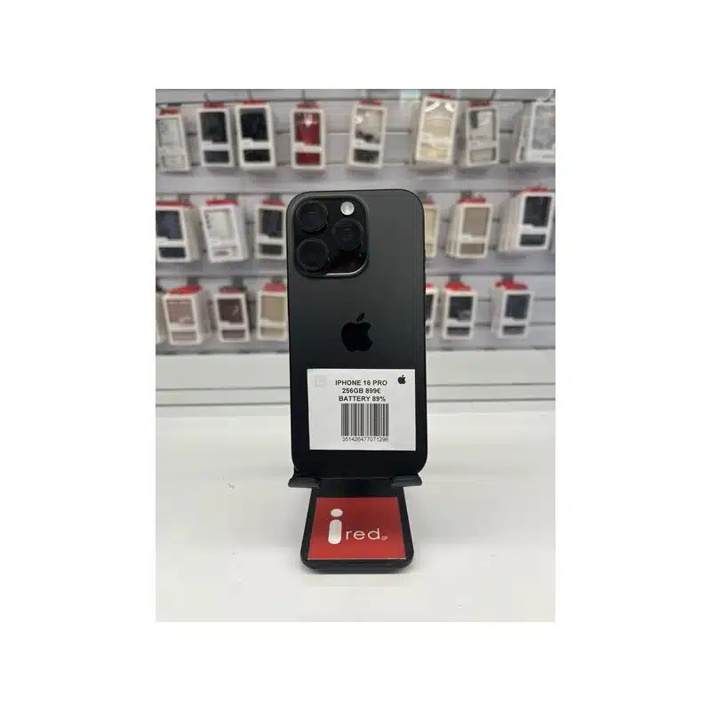 IPHONE 16-PRO 256GB BLACK ΜΕΤΑΧΕΙΡΙΣΜΕΝΟ