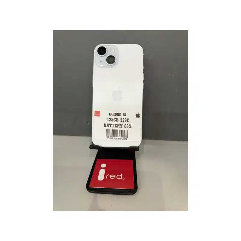 IPHONE 15 128GB BLUE ΜΕΤΑΧΕΙΡΙΣΜΕΝΟ
