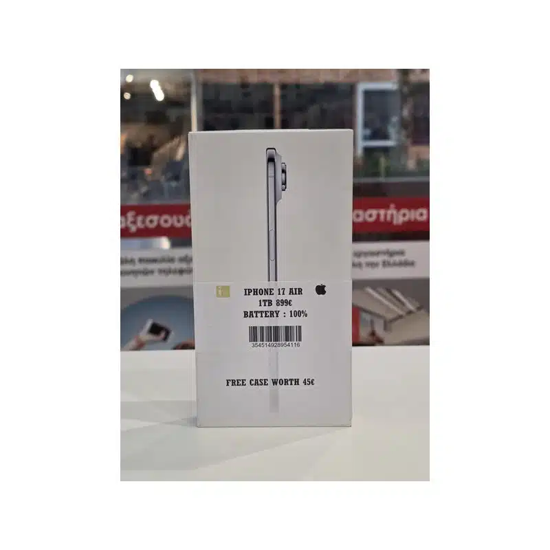 IPHONE 17 AIR 1TB SIERRA BLUE ΜΕΤΑΧΕΙΡΙΣΜΕΝΟ