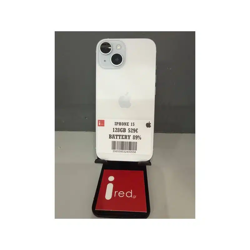 IPHONE 15 128GB BLUE ΜΕΤΑΧΕΙΡΙΣΜΕΝΟ