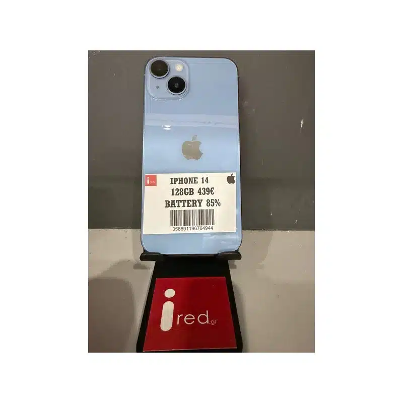 IPHONE 14 128GB BLUE ΜΕΤΑΧΕΙΡΙΣΜΕΝΟ