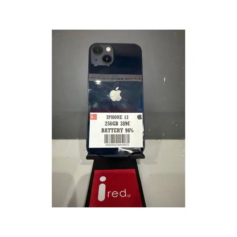 IPHONE 13 256GB BLACK ΜΕΤΑΧΕΙΡΙΣΜΕΝΟ