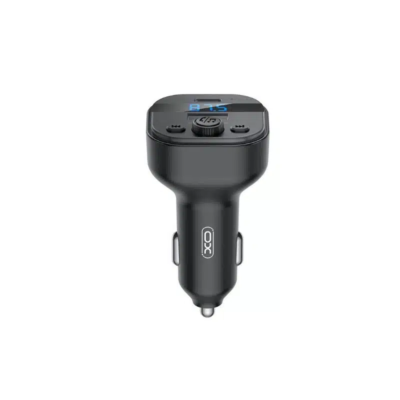 XO BCC18 FM TRANSMITTER WITH BLUETOOTH MP3 2 PORT CHARGER 15W
