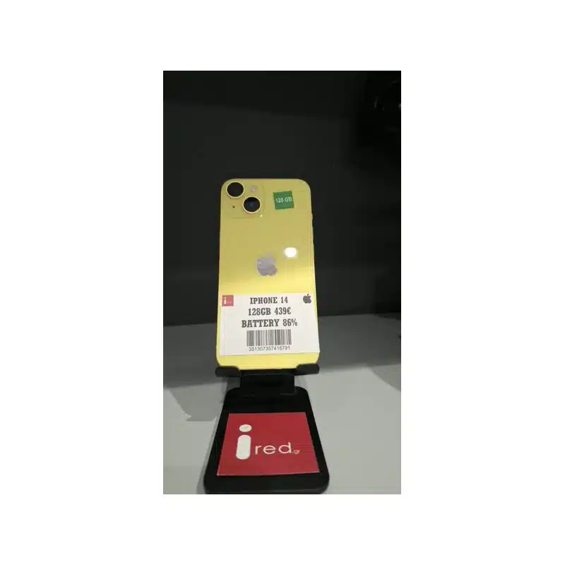 IPHONE 14 128GB YELLOW ΜΕΤΑΧΕΙΡΙΣΜΕΝΟ