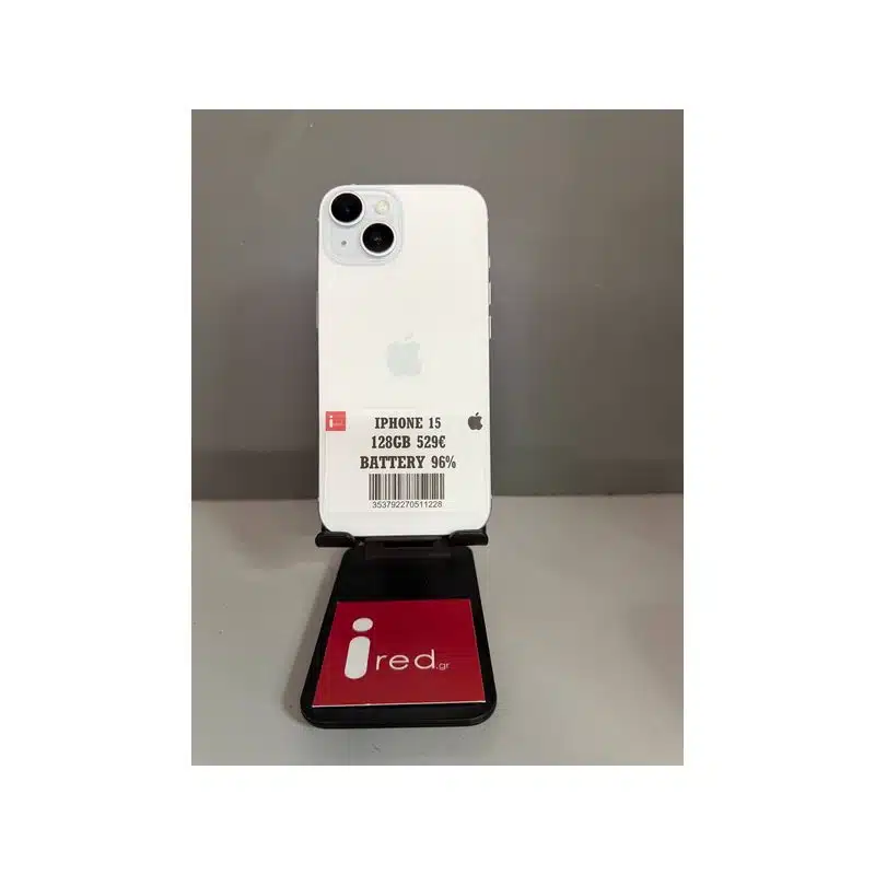 IPHONE 15 128GB BLUE ΜΕΤΑΧΕΙΡΙΣΜΕΝΟ