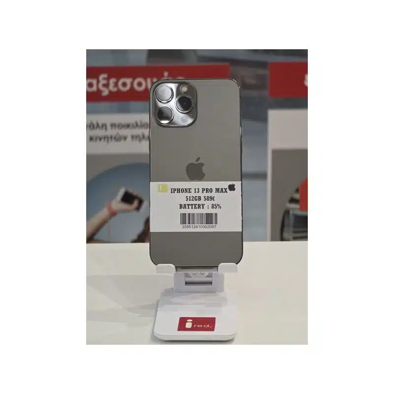 IPHONE 13-PRO-MAX 512GB GRAY ΜΕΤΑΧΕΙΡΙΣΜΕΝΟ IPHONE 13-PRO-MAX 512GB GRAY ΜΕΤΑΧΕΙΡΙΣΜΕΝΟ