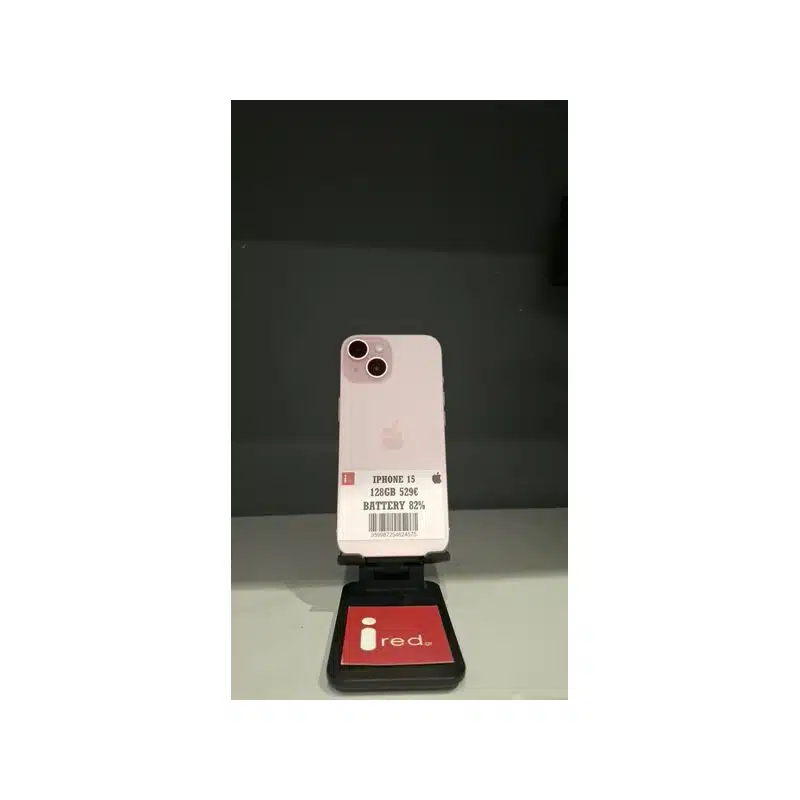 IPHONE 15 128GB PINK ΜΕΤΑΧΕΙΡΙΣΜΕΝΟ